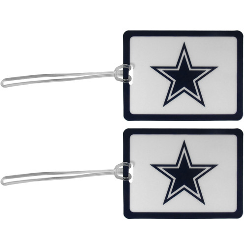 Dallas Cowboys Vinyl Luggage Tag - 2 Pack