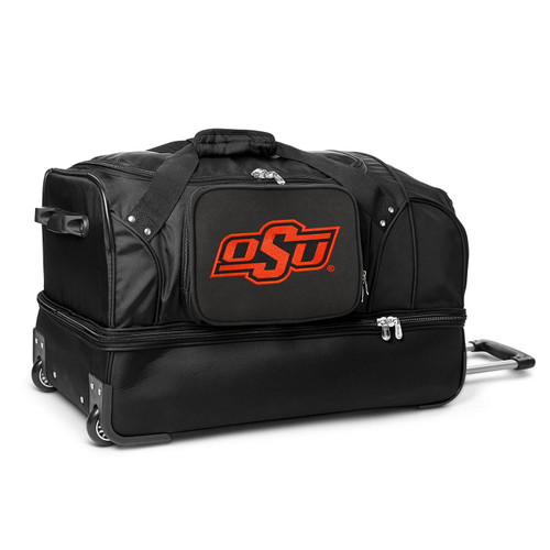 Oklahoma State Cowboys 27" Drop Bottom Wheeled Duffle Bag