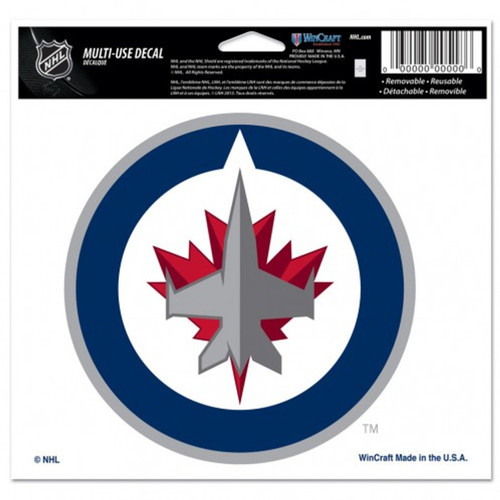 Winnipeg Jets Multi-Use Color Decal