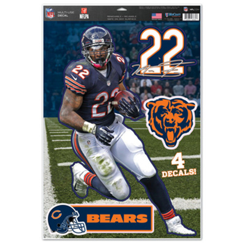 Chicago Bears Matt Forte Multi Use Decal