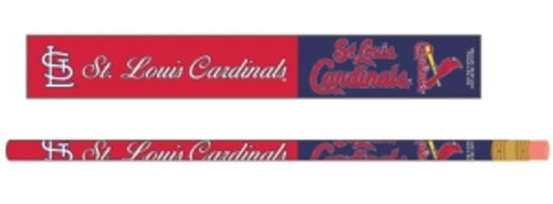 St. Louis Cardinals Pencil 6-Pack