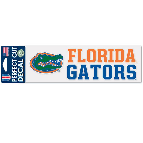 Florida Gators Perfect Cut Wordmark Color Decal