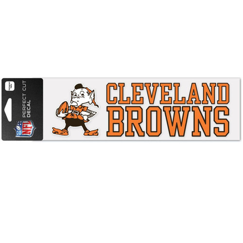 Cleveland Browns Perfect Cut Wordmark Color Decal