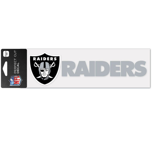 Las Vegas Raiders Perfect Cut Wordmark Color Decal
