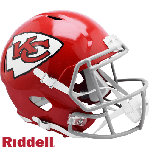 Kansas City Chiefs Riddell Collectible Full Size Speed Style Football Helmet
