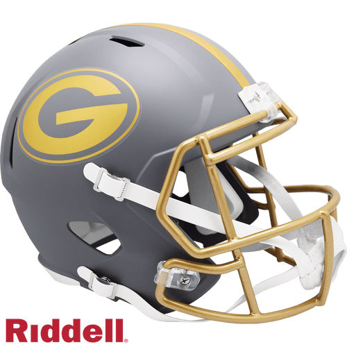 Green Bay Packers Riddell Collectible Full Size Speed Style Football Helmet