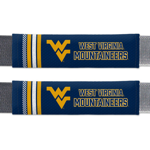 West Virginia Mountaineers Rally Seat Belt Pads