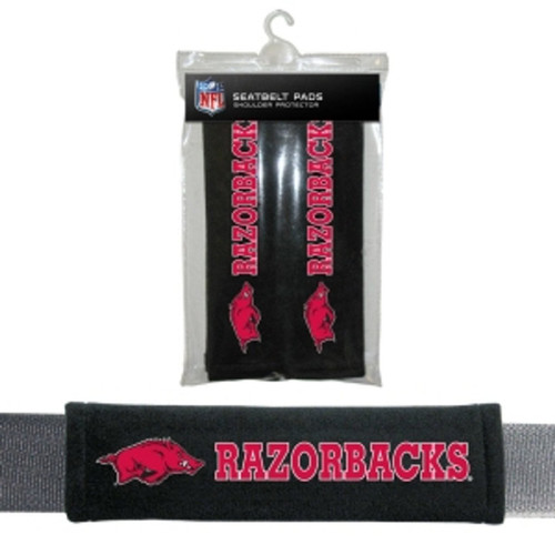Arkansas Razorbacks Rally Seat Belt Pads