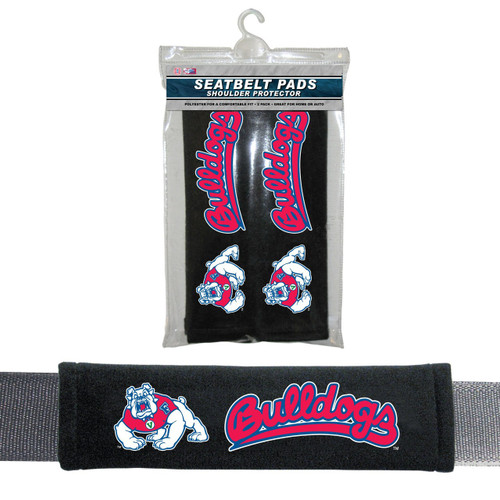 Fresno State Bulldogs Rally Seat Belt Pads