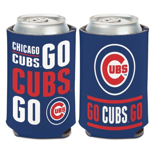 Chicago Cubs Slogan Can Cooler