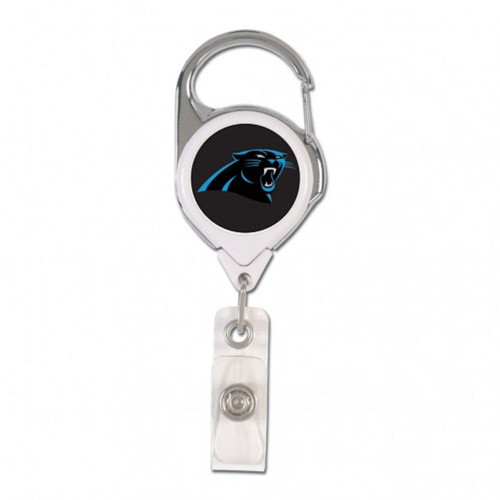 Carolina Panthers Premium Retractable Badge Holder