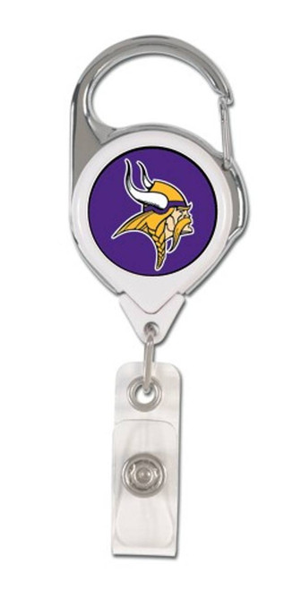 Minnesota Vikings Premium Retractable Badge Holder