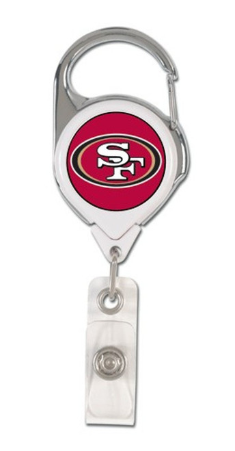 San Francisco 49ers Premium Retractable Badge Holder