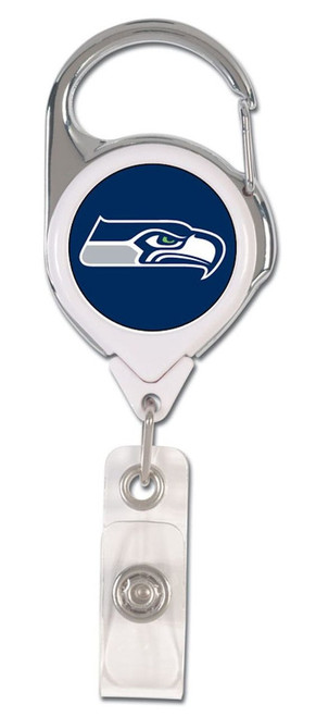 Seattle Seahawks Premium Retractable Badge Holder