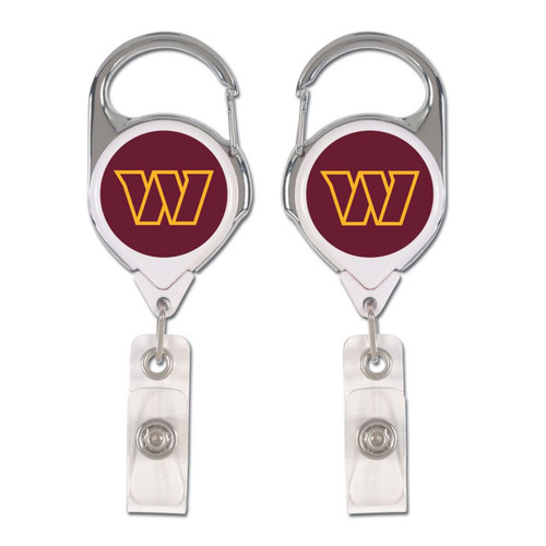 Washington Commanders Retractable Badge Holder