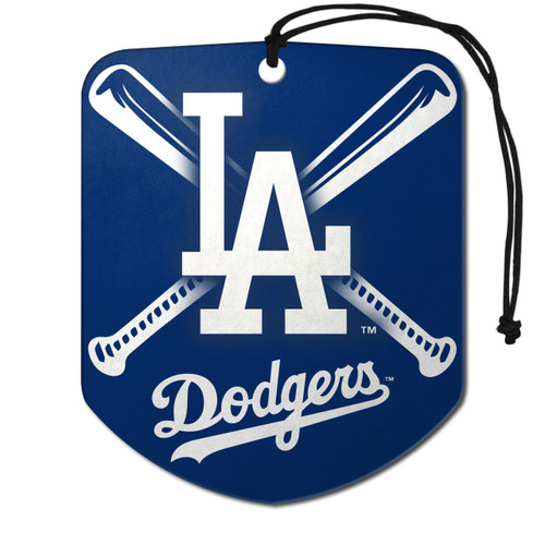 Los Angeles Dodgers Shield Design Air Freshener - 2 Pack