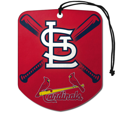 St. Louis Cardinals Shield Design Air Freshener - 2 Pack