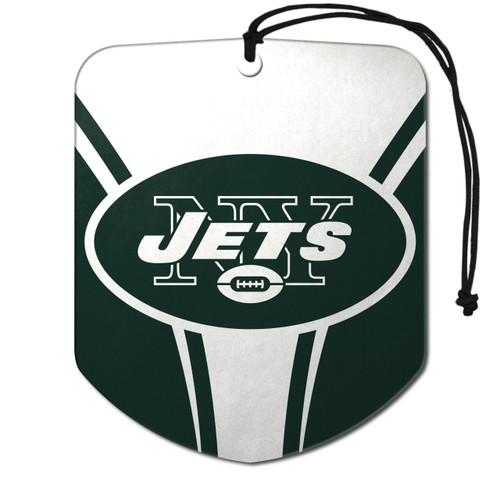 New York Jets Shield Design Air Freshener - 2 Pack