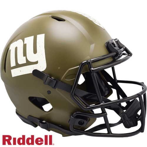 New York Giants Riddell Authentic Full Size Speed Salute To Service Football Helmet