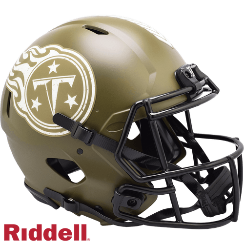 Tennessee Titans Riddell Authentic Full Size Speed Salute To Service Football Helmet