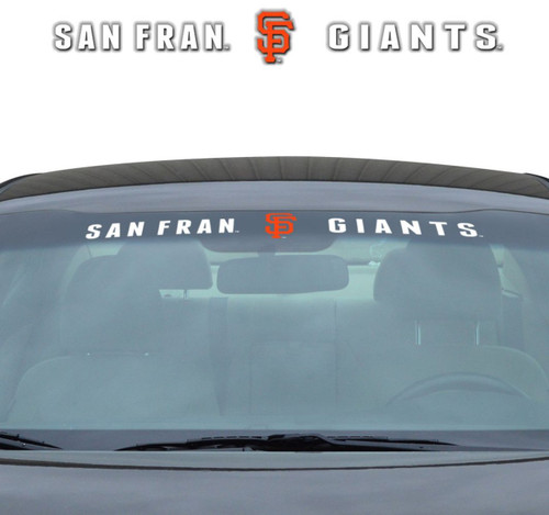 San Francisco Giants Team Promark Windshield Decal