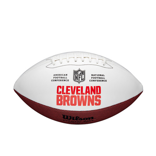 Cleveland Browns Full Size Autographable Football