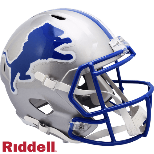 Detroit Lions 1983-2002 Riddell Collectible Full Size Speed Football Helmet