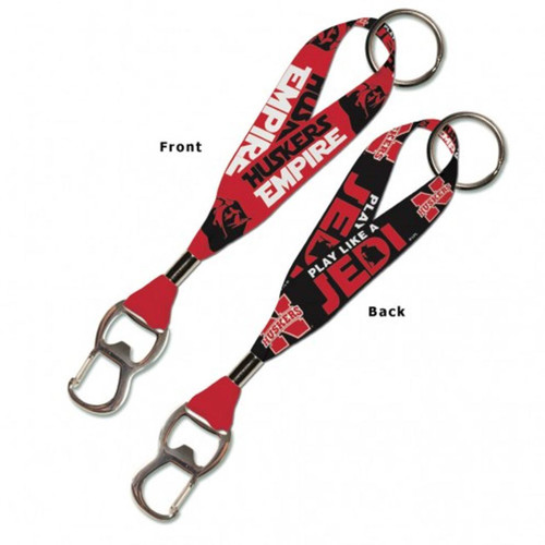 Nebraska Cornhuskers Key Strap Bottle Opener