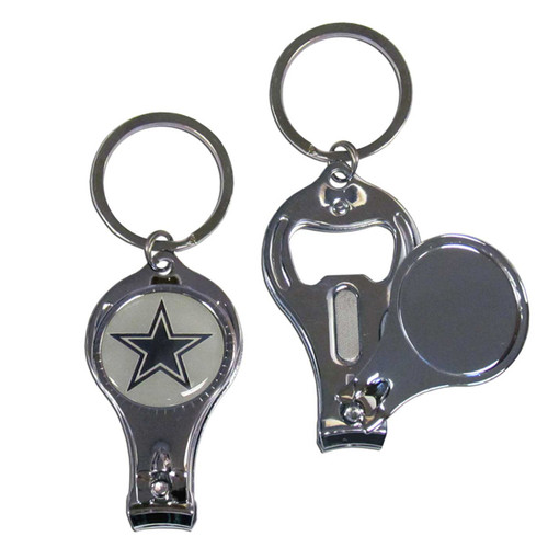 Dallas Cowboys Nail Care/Bottle Opener Key Chain