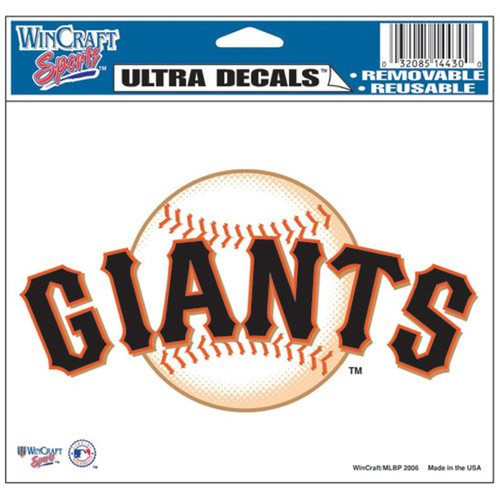 San Francisco Giants Ultra Color Decal
