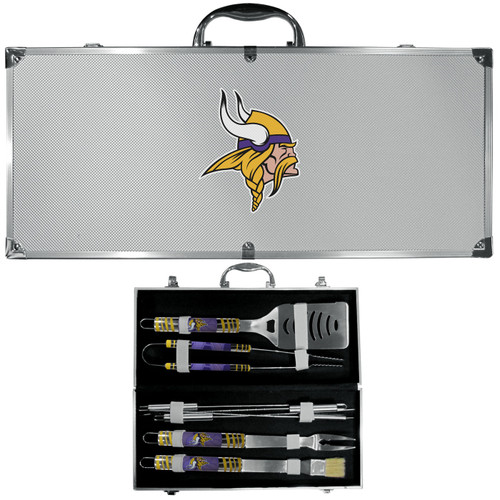 Minnesota Vikings 8 Piece Tailgater BBQ Set