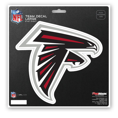 Atlanta Falcons 8" x 8" Die Cut Decal