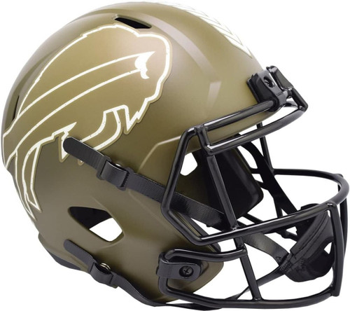 Buffalo Bills Riddell Collectible Full Size Speed Salute To Service Football Helmet