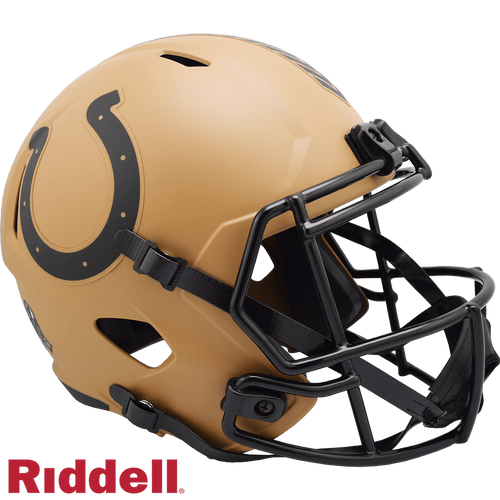 Indianapolis Colts 2023 Riddell Collectible Full Size Speed Salute To Service Football Helmet