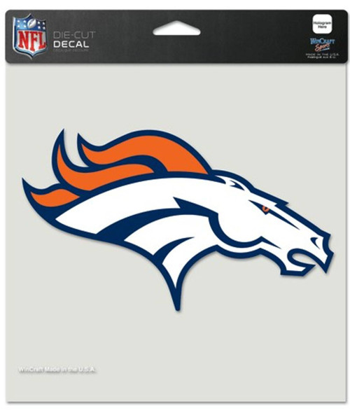 Denver Broncos Die Cut Decal