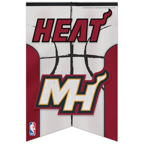 Miami Heat Premium Felt Pennant Banner