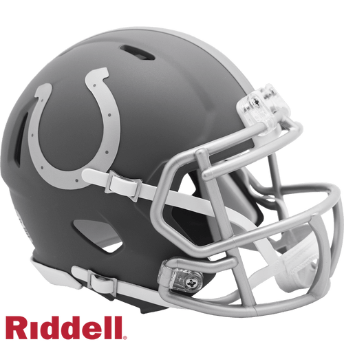 Indianapolis Colts Riddell Collectible Mini Speed Slate Football Helmet