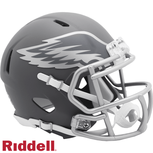 Philadelphia Eagles Riddell Collectible Mini Speed Slate Football Helmet