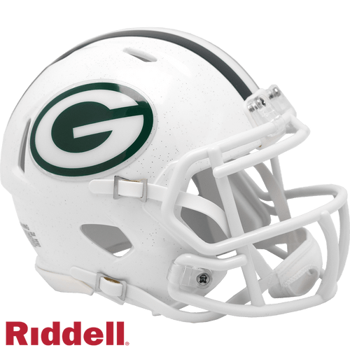 Green Bay Packers Riddell Collectible Mini Speed Style On-Field Alternate Football Helmet