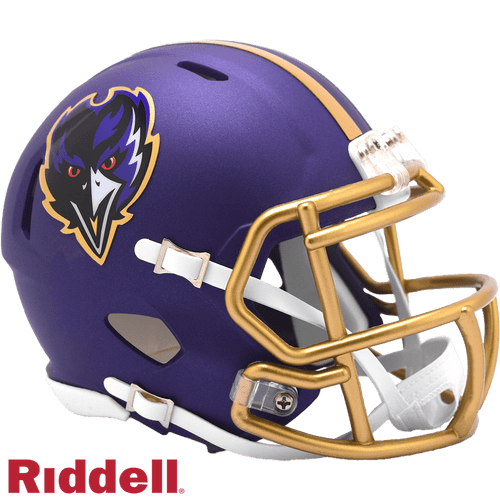 Baltimore Ravens Riddell Collectible Mini Speed Style On-Field Alternate Football Helmet