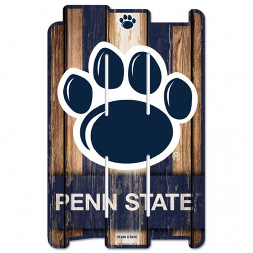Penn State Nittany Lions 11" x 17" Wood Fence Sign