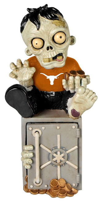 Texas Longhorns Zombie Figurine Bank