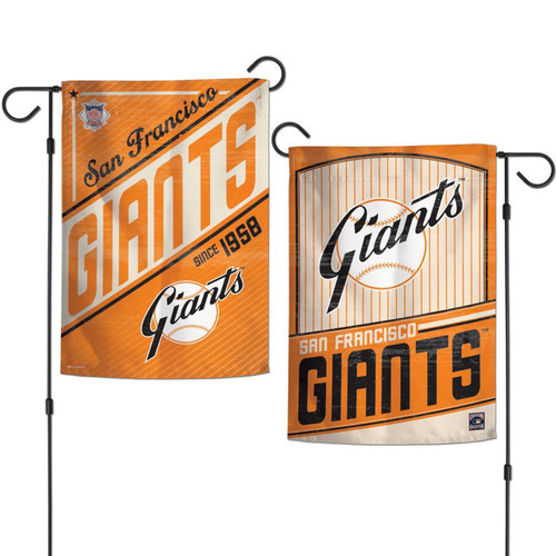 San Francisco Giants 12" x 18" Cooperstowm 2-Sided Garden Flag