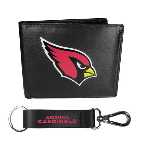 Arizona Cardinals Bi-fold Wallet & Strap Key Chain