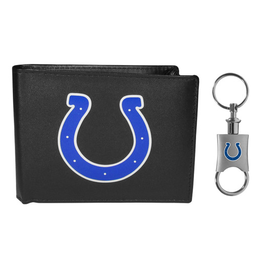 Indianapolis Colts Bi-fold Wallet & Valet Key Chain