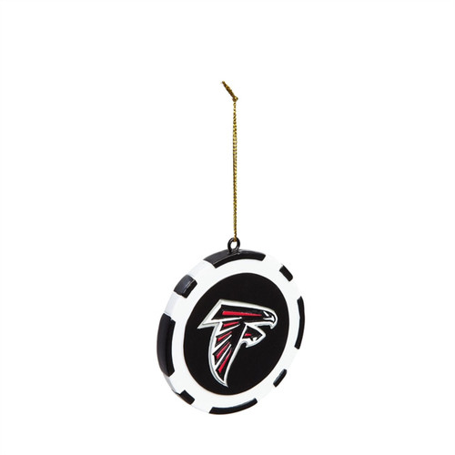 Atlanta Falcons Game Chip Ornament