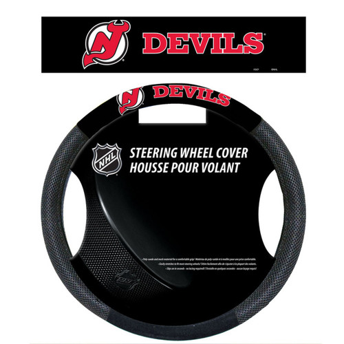 New Jersey Devils Mesh Steering Wheel Cover