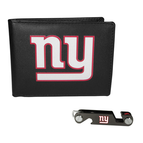 New York Giants Bi-fold Wallet & Key Organizer