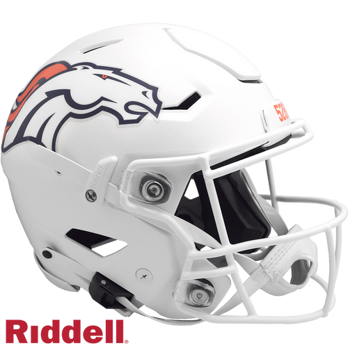 Denver Broncos Riddell Authentic Full Size SpeedFlex Style On-Field Alternate Football Helmet