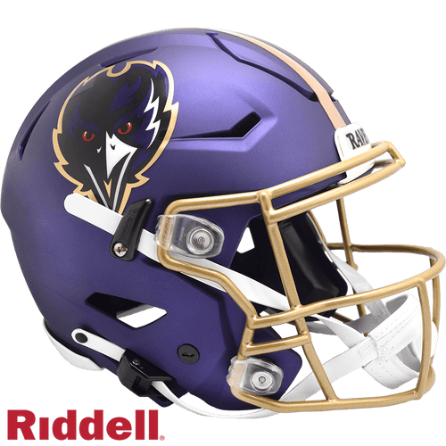 Baltimore Ravens Riddell Authentic Full Size SpeedFlex Style On-Field Alternate Football Helmet
